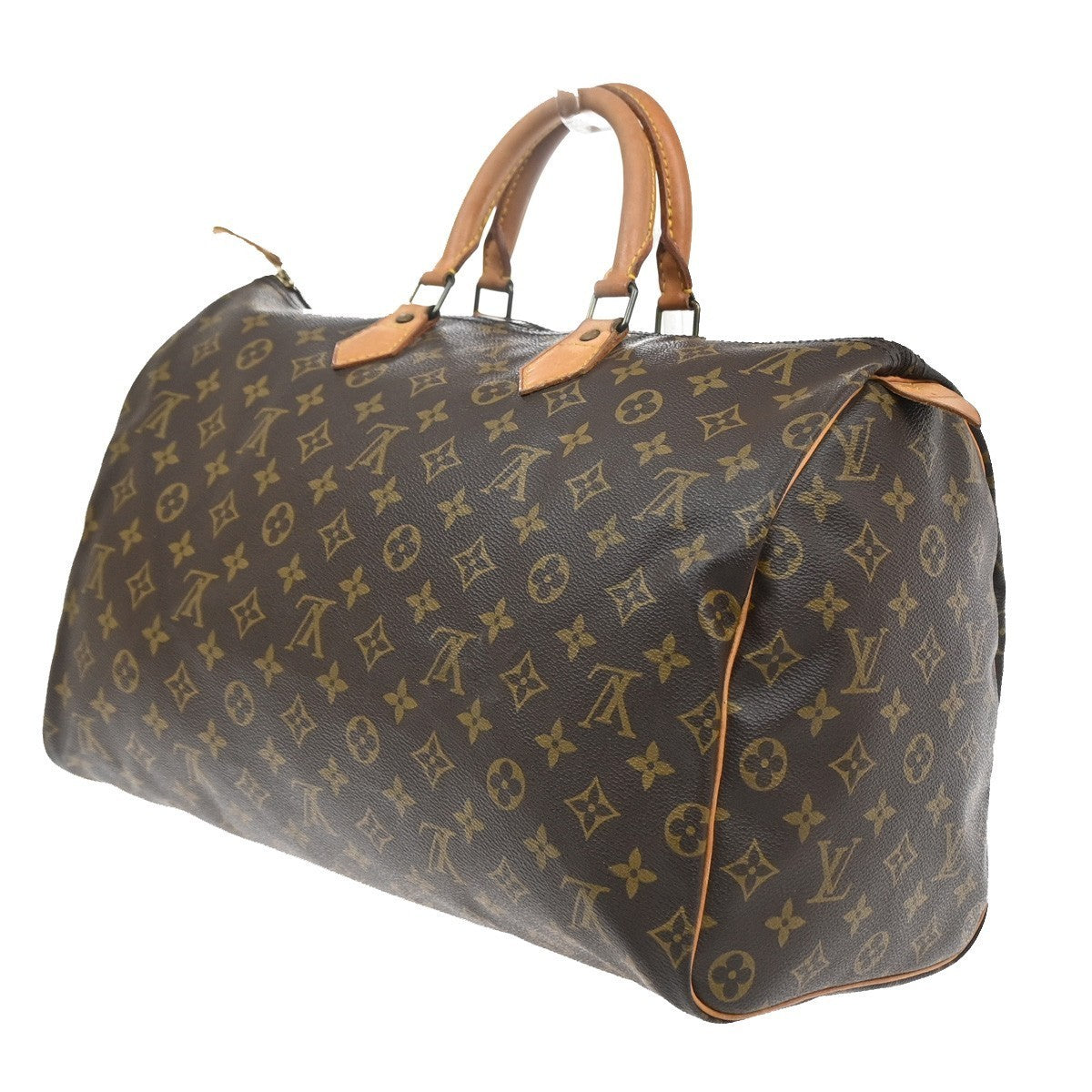 LOUIS VUITTON Speedy 40 Travel Hand Bag Monogram Leather Brown M41522 96SA132