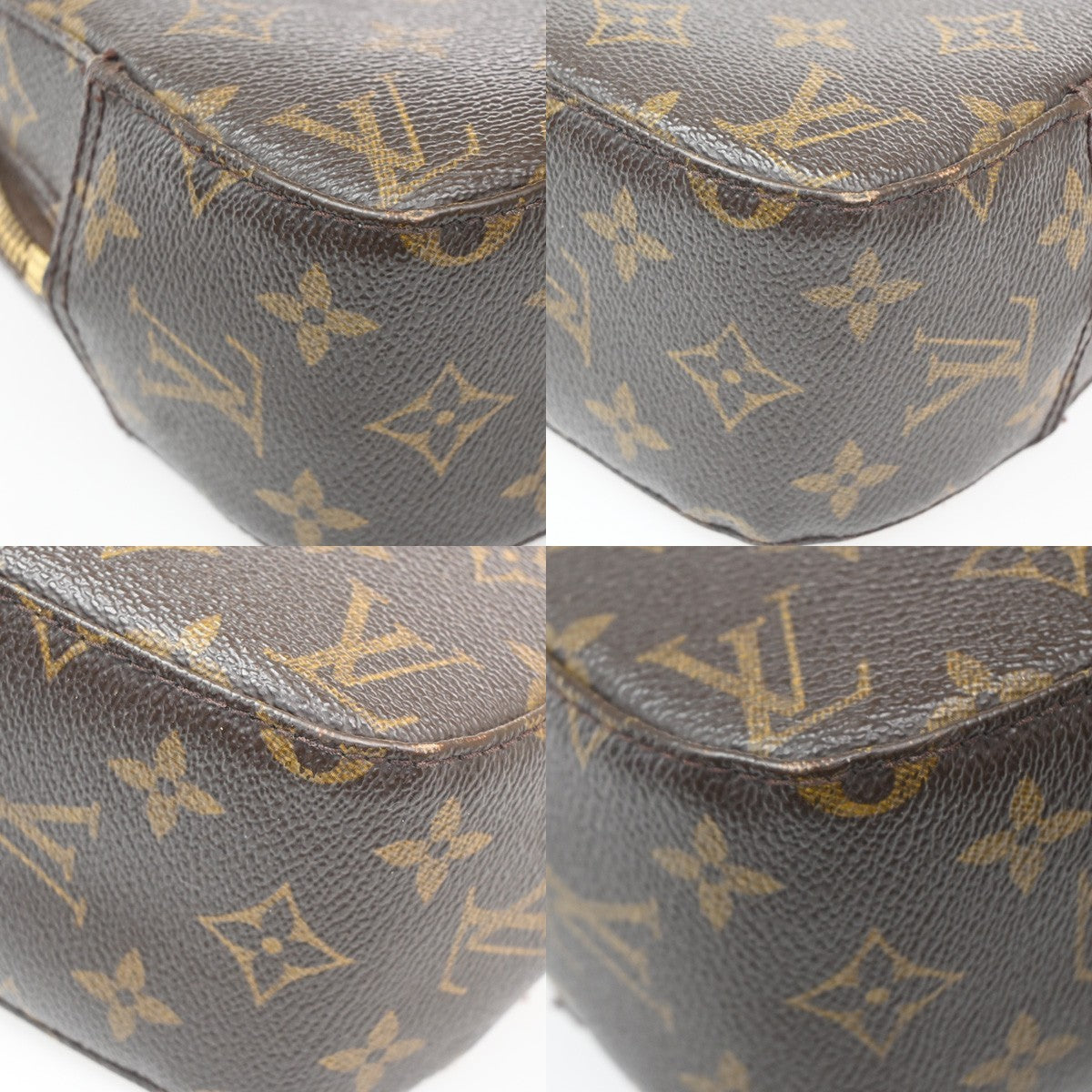 LOUIS VUITTON Spontini 2Way Shoulder Hand Bag Monogram Leather M47500 35CA536