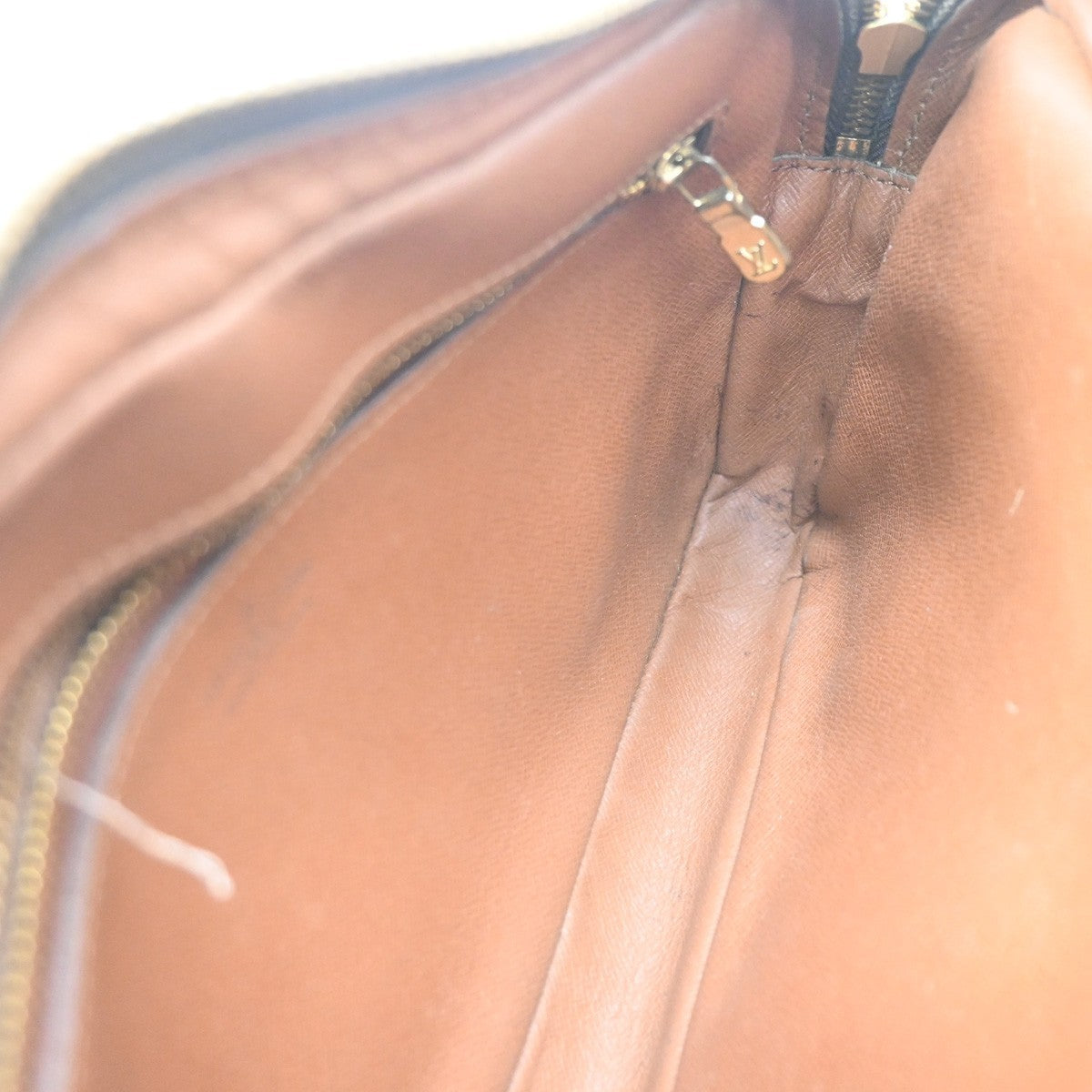 LOUIS VUITTON Marly Dragonne GM Clutch Hand Bag Monogram Brown M51825 66KC722