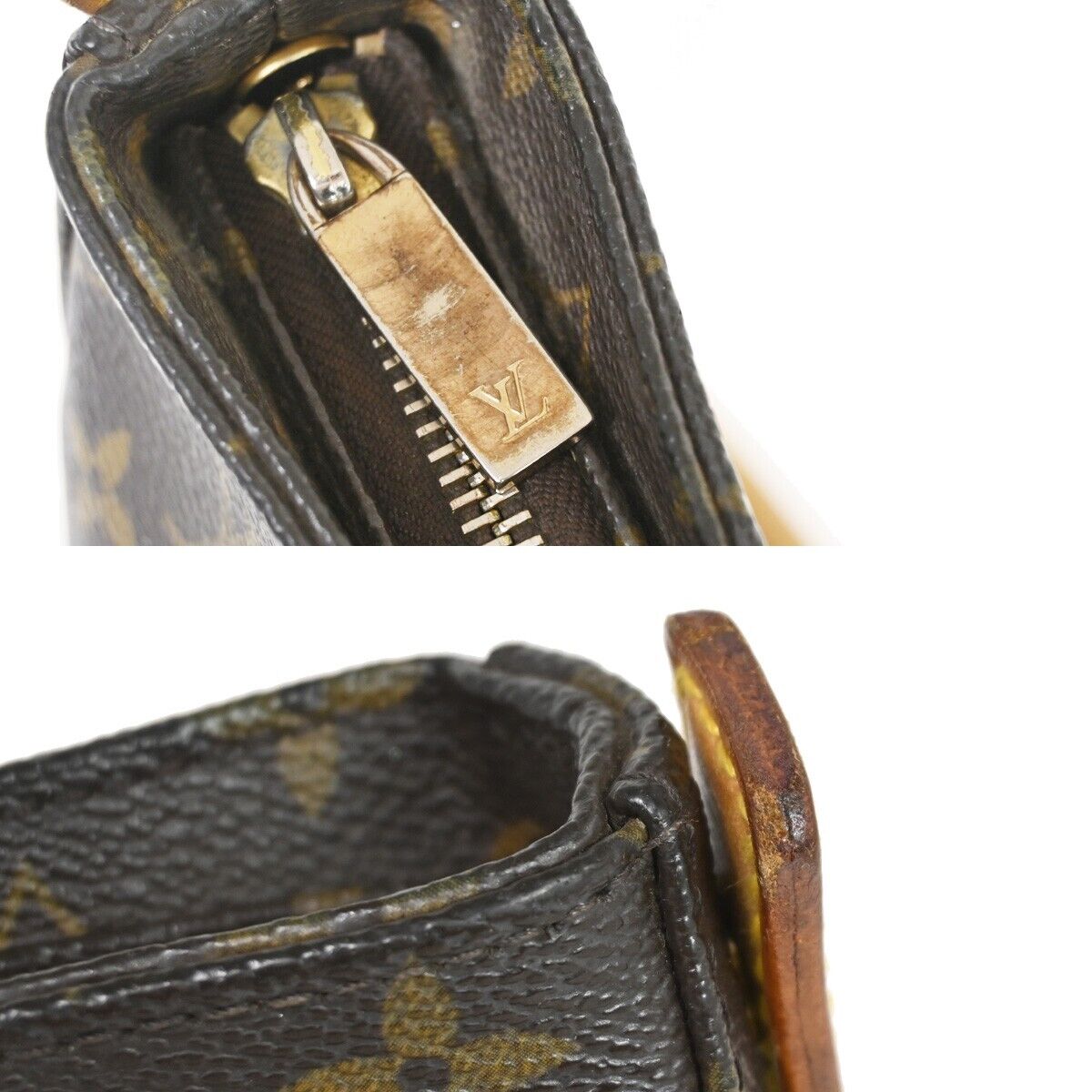 LOUIS VUITTON Looping MM Shoulder Bag Monogram Leather BN France M51146 85HB739