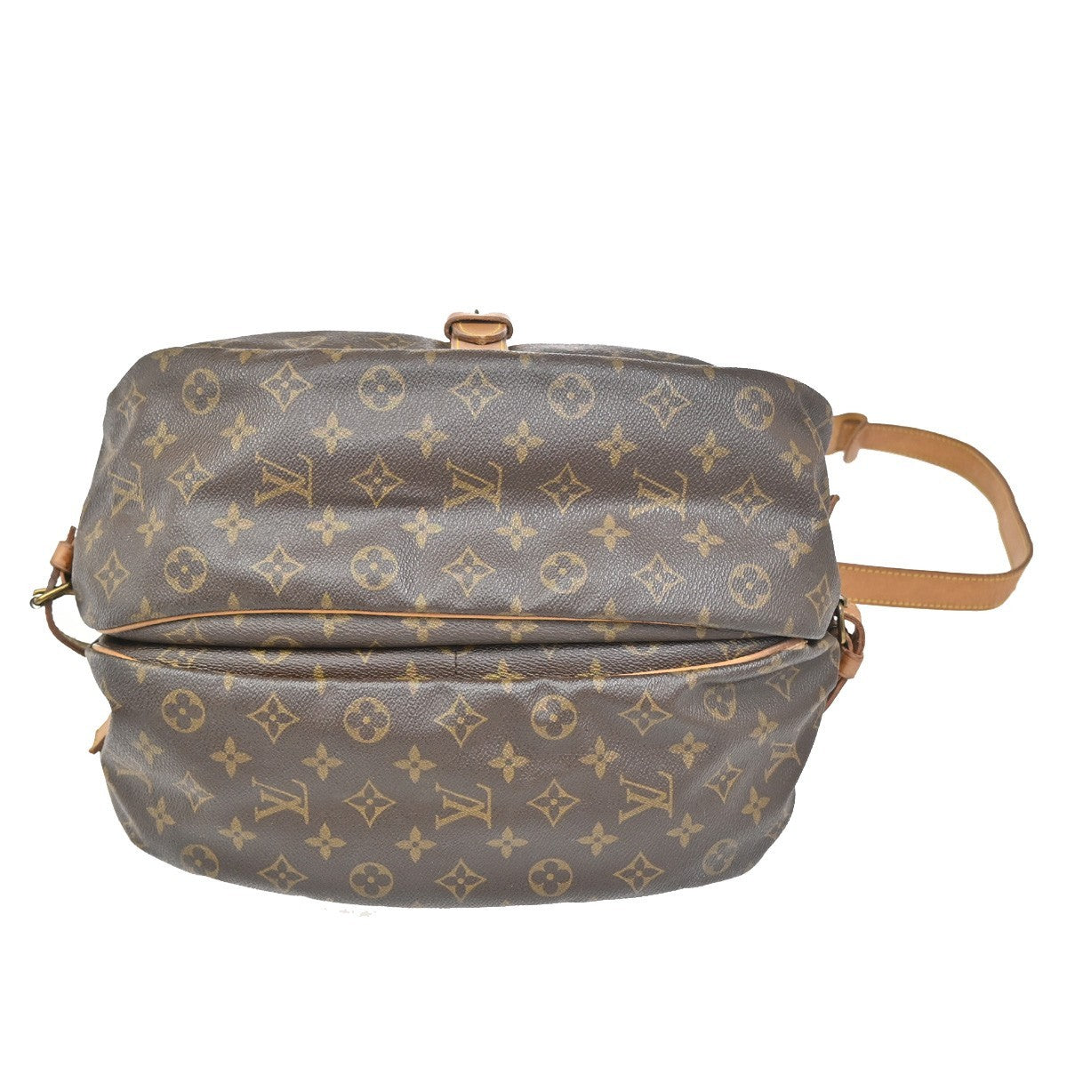 LOUIS VUITTON Saumur 35 Shoulder Bag Monogram Leather BN France M42254 88ZA276