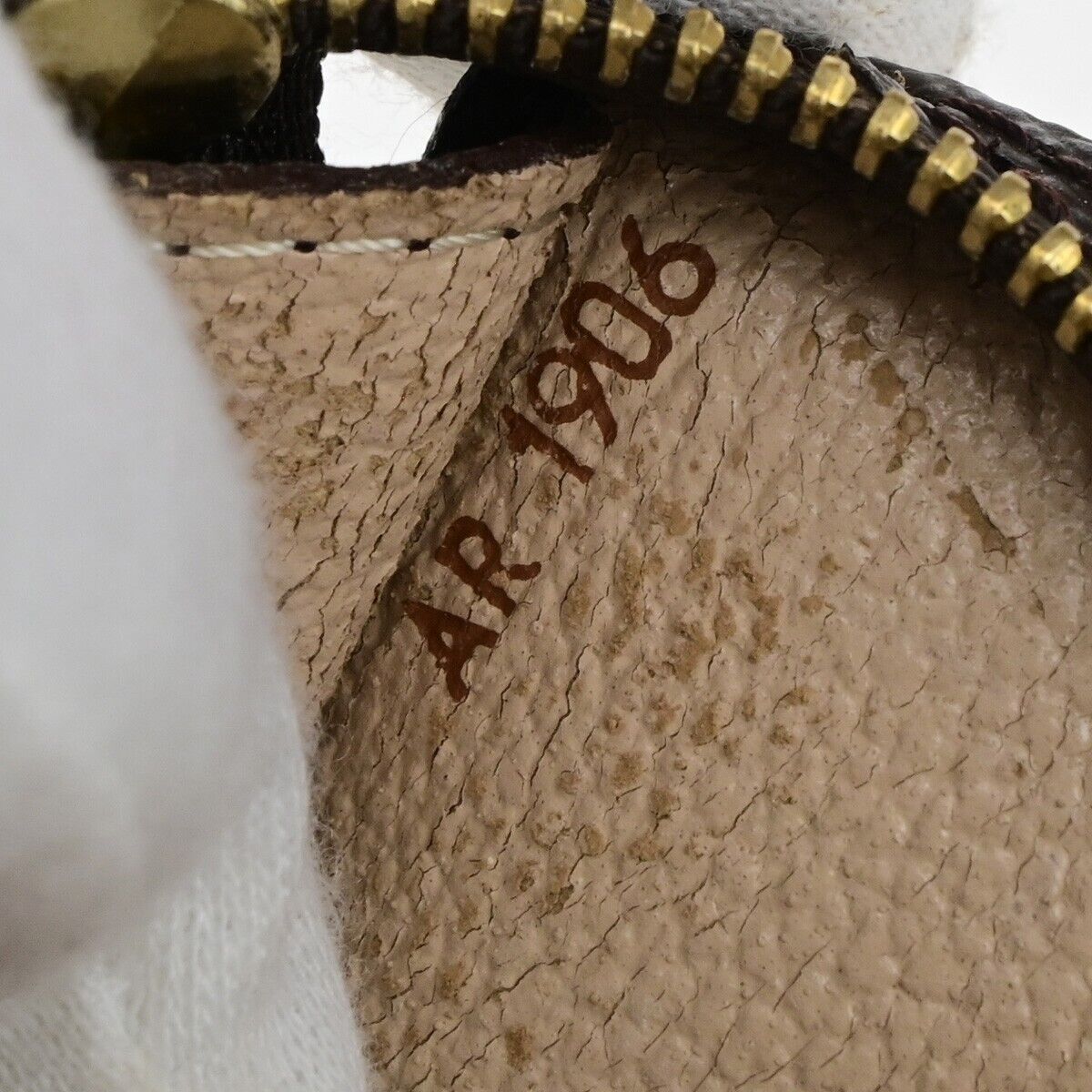 LOUIS VUITTON BUCKET PM Shoulder Tote Bag Monogram Leather Brown M42238 70ED233