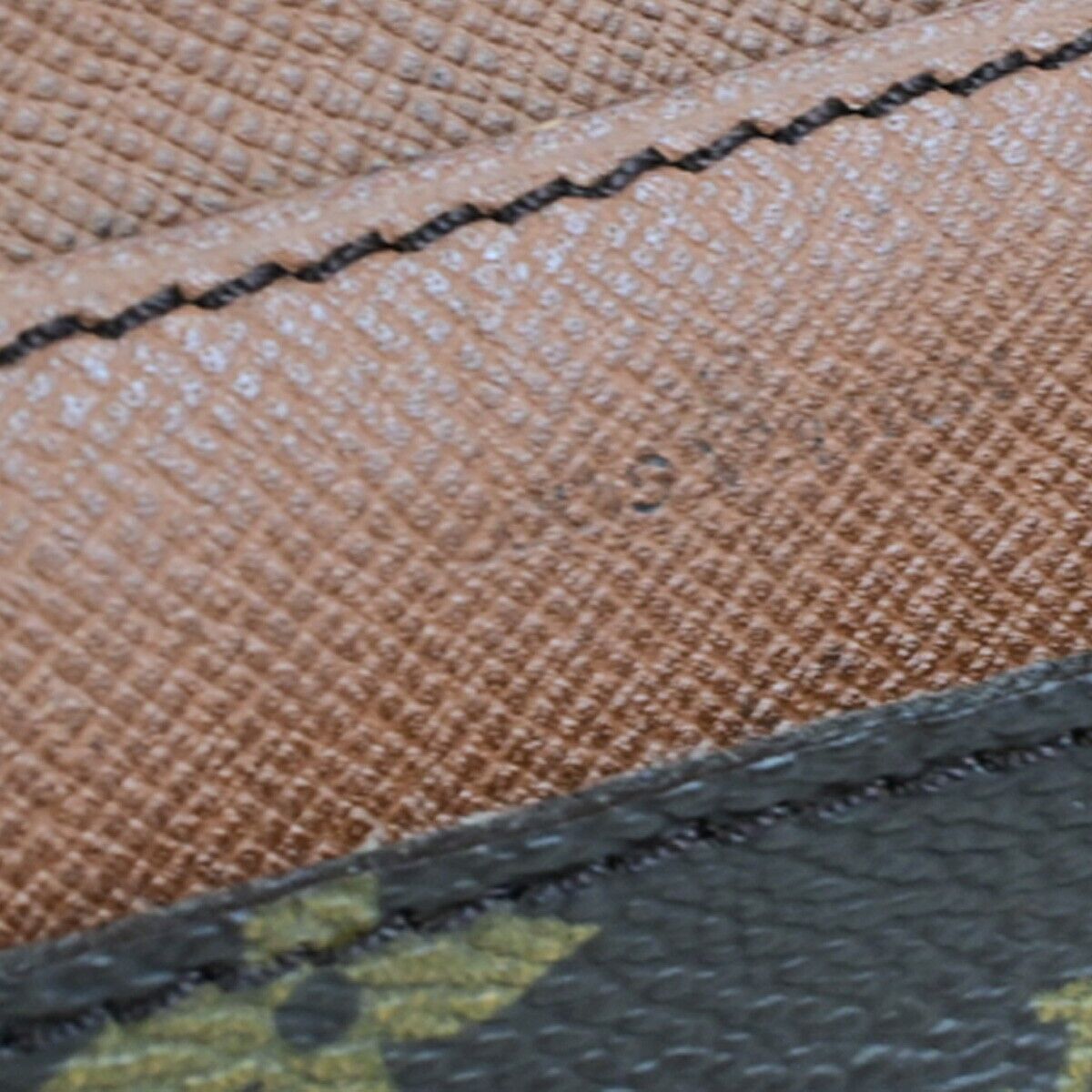 LOUIS VUITTON Double Rabat Shoulder Bag Monogram Leather Brown M51815 36FB517