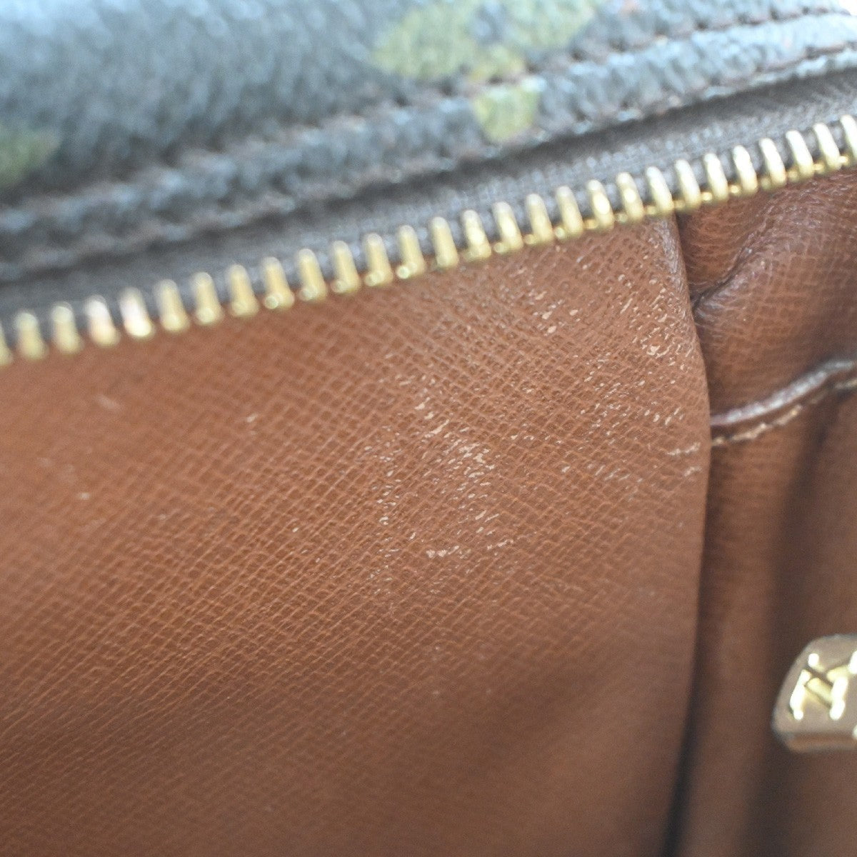 LOUIS VUITTON Trocadero 27 Shoulder Bag Monogram Leather Brown M51274 31PA088