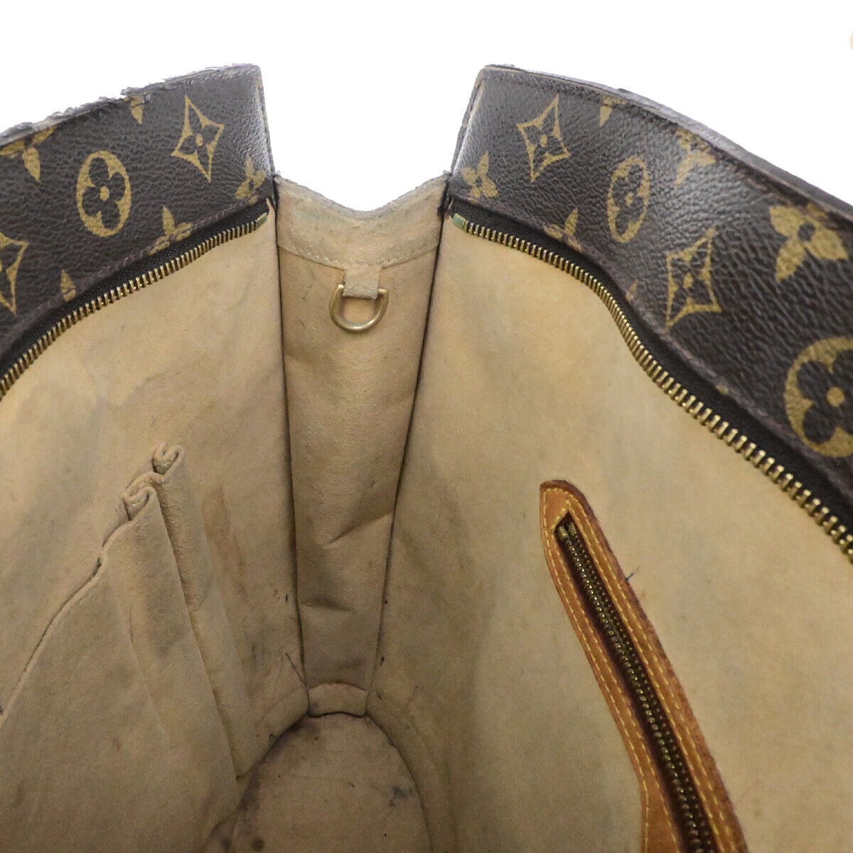 LOUIS VUITTON BABYLONE Shoulder Bag Monogram Leather Brown France M51102 61YG685