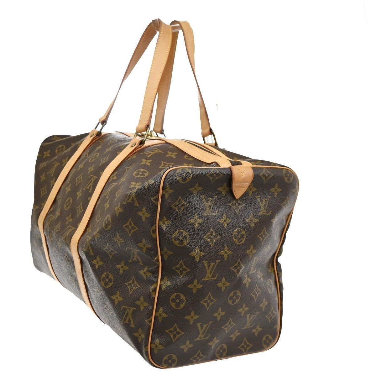 LOUIS VUITTON Sac Souple 45 Travel Hand Bag Monogram Leather BN M41624 72CA982