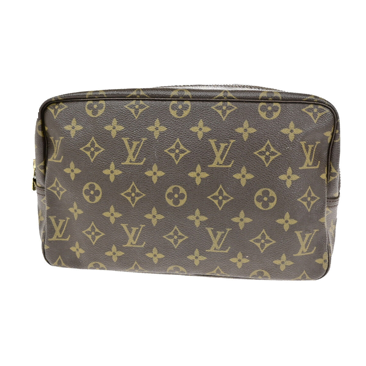 LOUIS VUITTON Trousse Toilette 28 Clutch Hand Bag Monogram Brown M47522 64SJ382