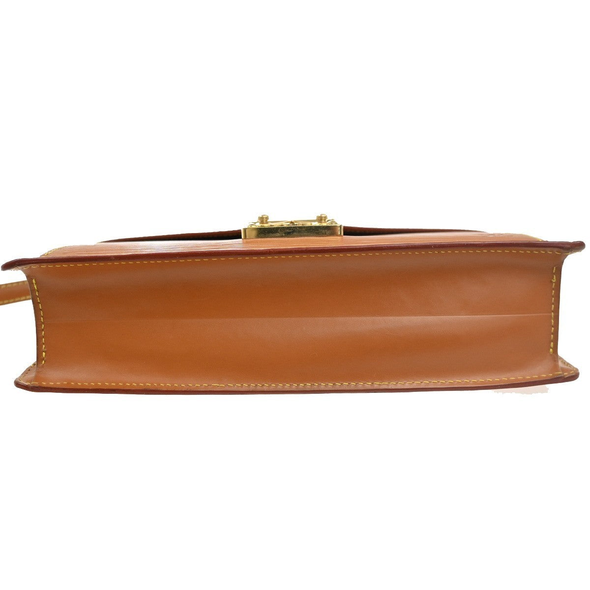 LOUIS VUITTON Sellier Dragonne Clutch Hand Bag Epi Leather Gold M52618 66MA155