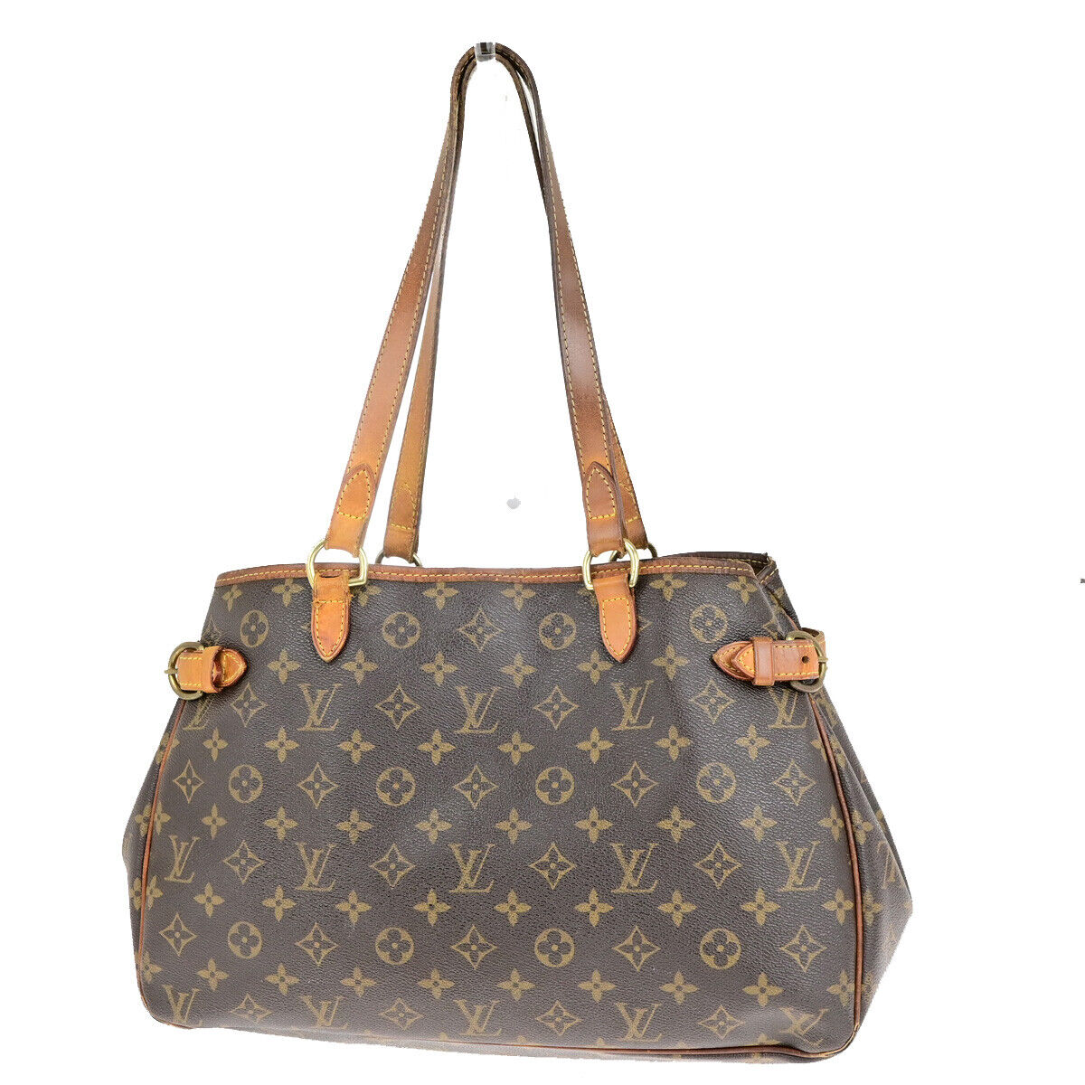 LOUIS VUITTON Batignolles Horizontal Shoulder Bag Monogram Brown M51154 30SJ617