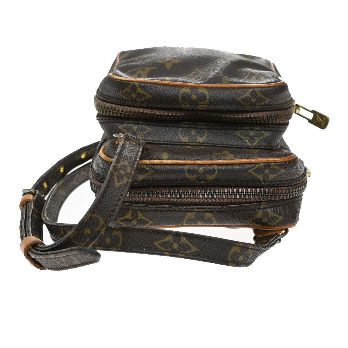 LOUIS VUITTON Mini Amazon Shoulder Bag Monogram Leather Brown M45238 33KB330
