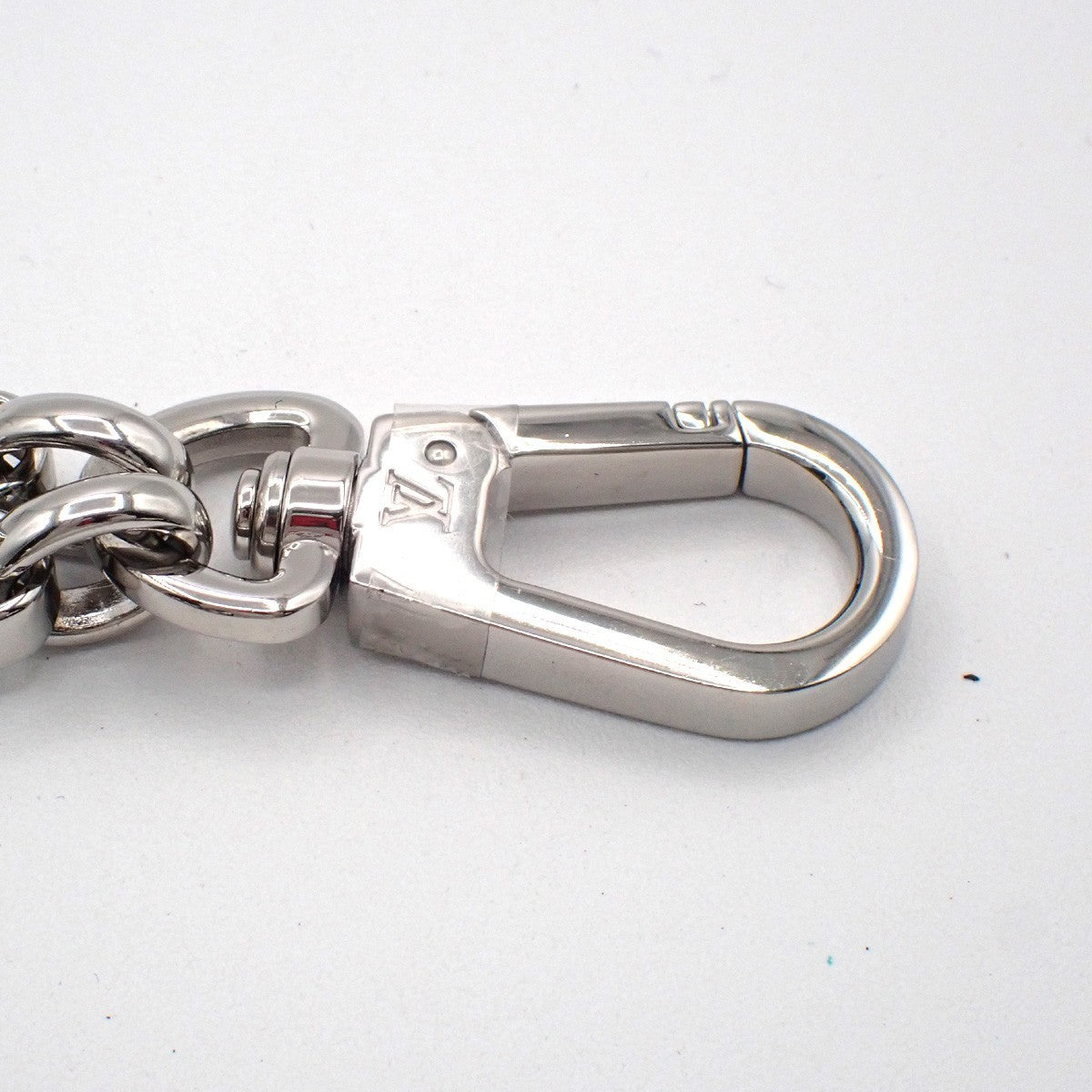 LOUIS VUITTON Logo Dauphine Chain shoulder strap Stainless Steel Siver 38RL713