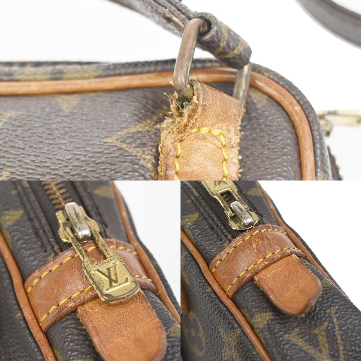 LOUIS VUITTON Marly Bandouliere Shoulder Bag Monogram Leather BN M51828 69ZA336