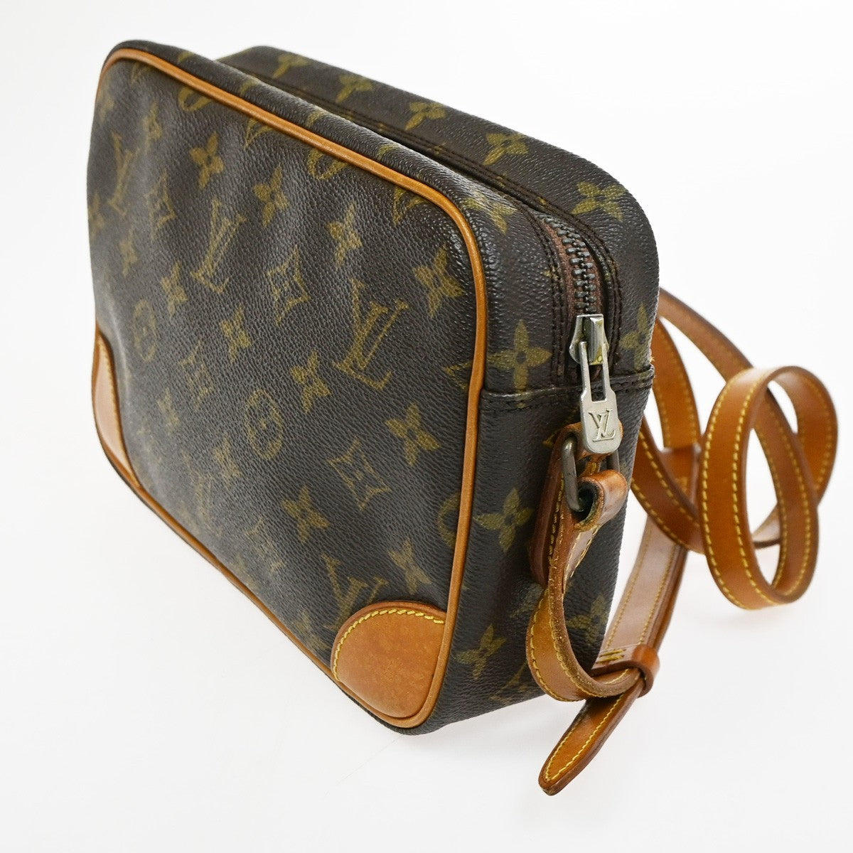 LOUIS VUITTON Trocadero 24 Shoulder Bag Monogram Leather Brown M51276 31CA955