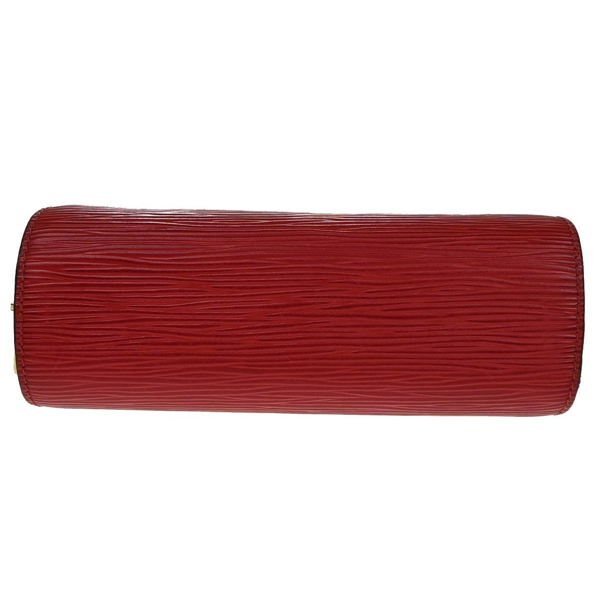 LOUIS VUITTON LV Logo Dauphine PM Pouch Bag Epi Leather Red M48447 05EG007