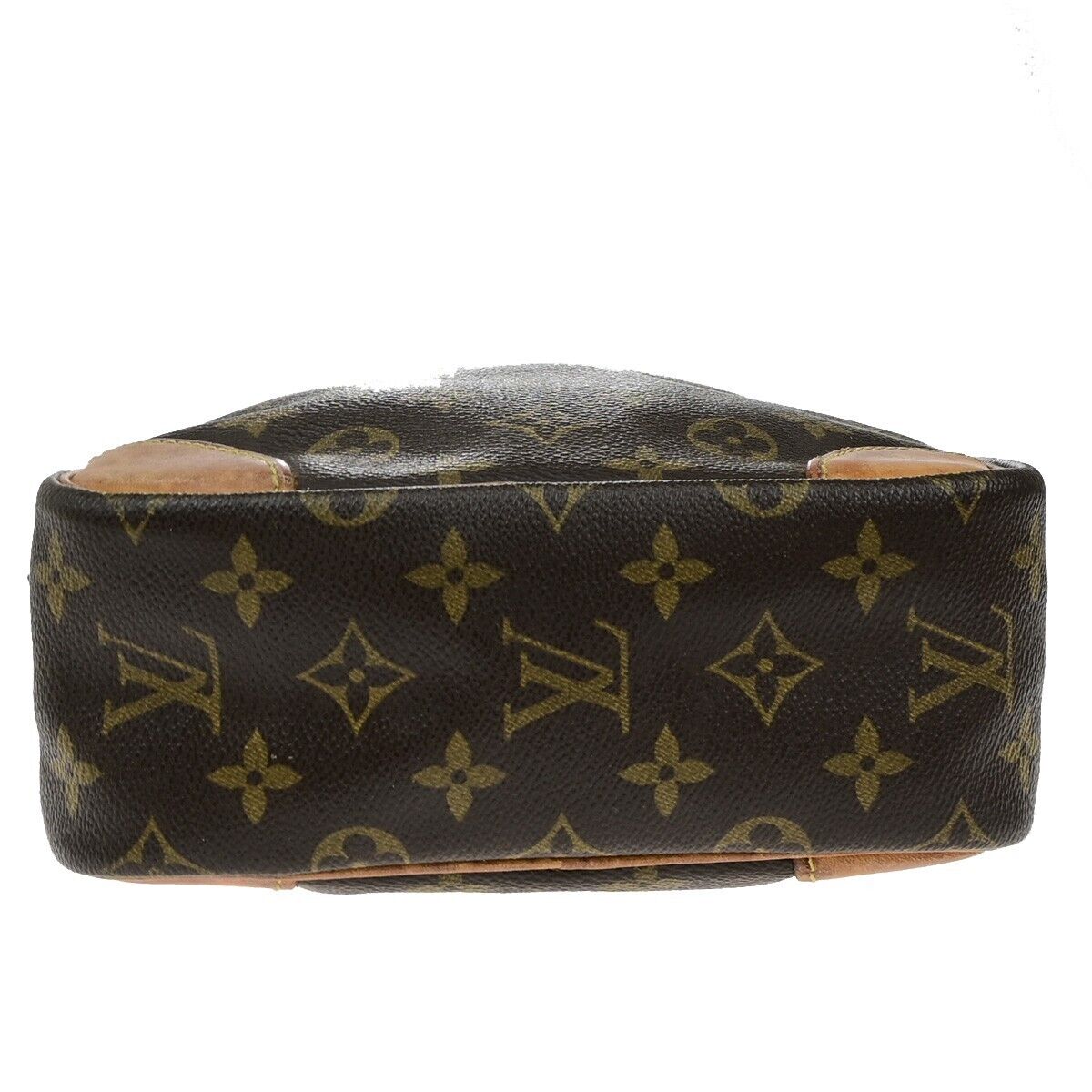 LOUIS VUITTON Logo Danube MM Shoulder Bag Monogram Leather Brown M45264 04EE003