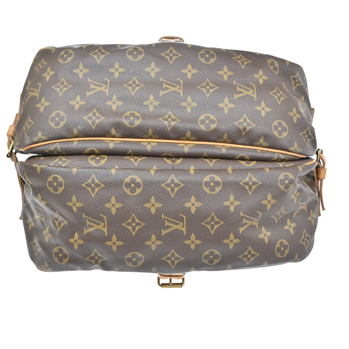LOUIS VUITTON Saumur 35 Shoulder Bag Monogram Leather BN France M42254 84YJ109