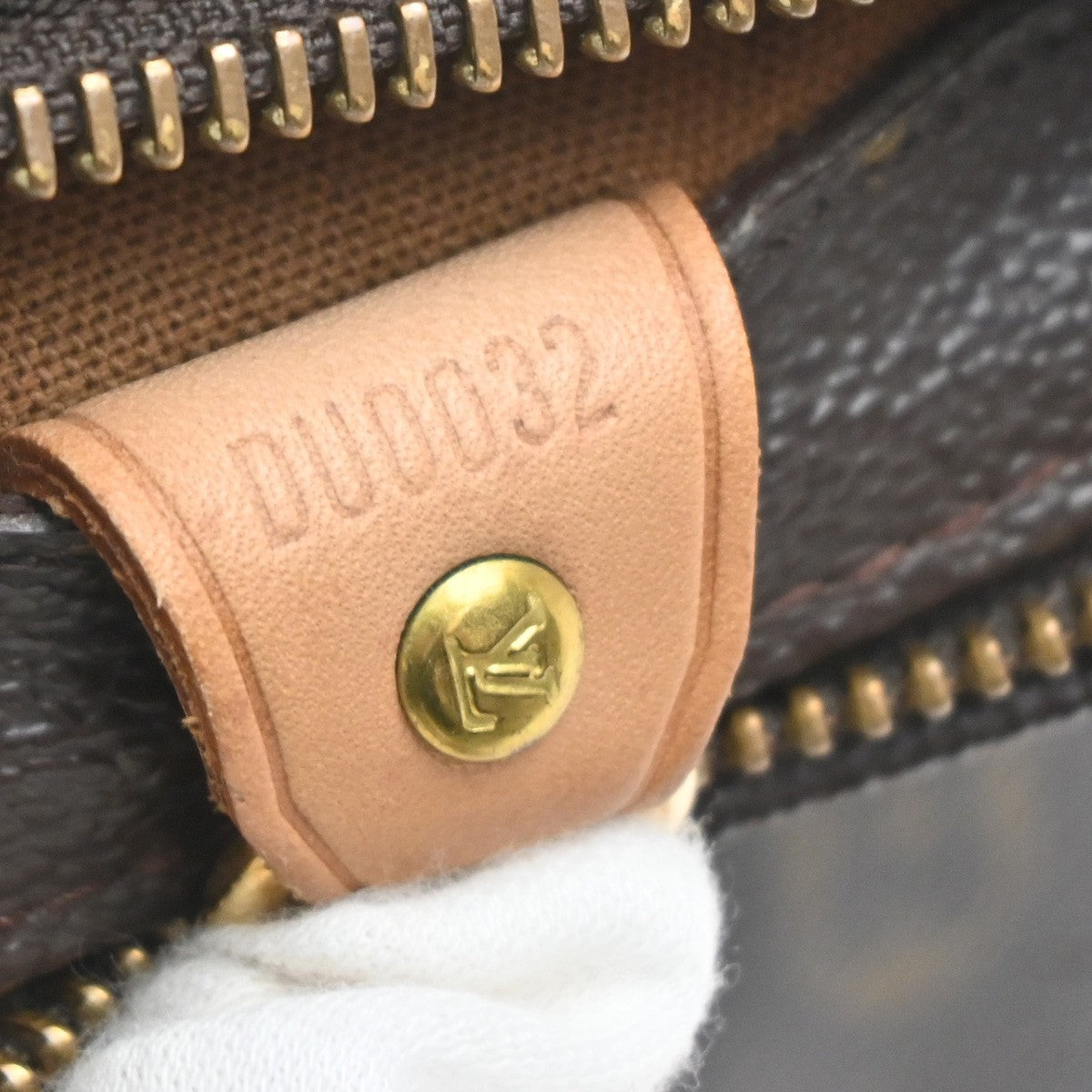 LOUIS VUITTON Cabas Piano Shoulder Bag Monogram Leather Brown M51148 82YJ148