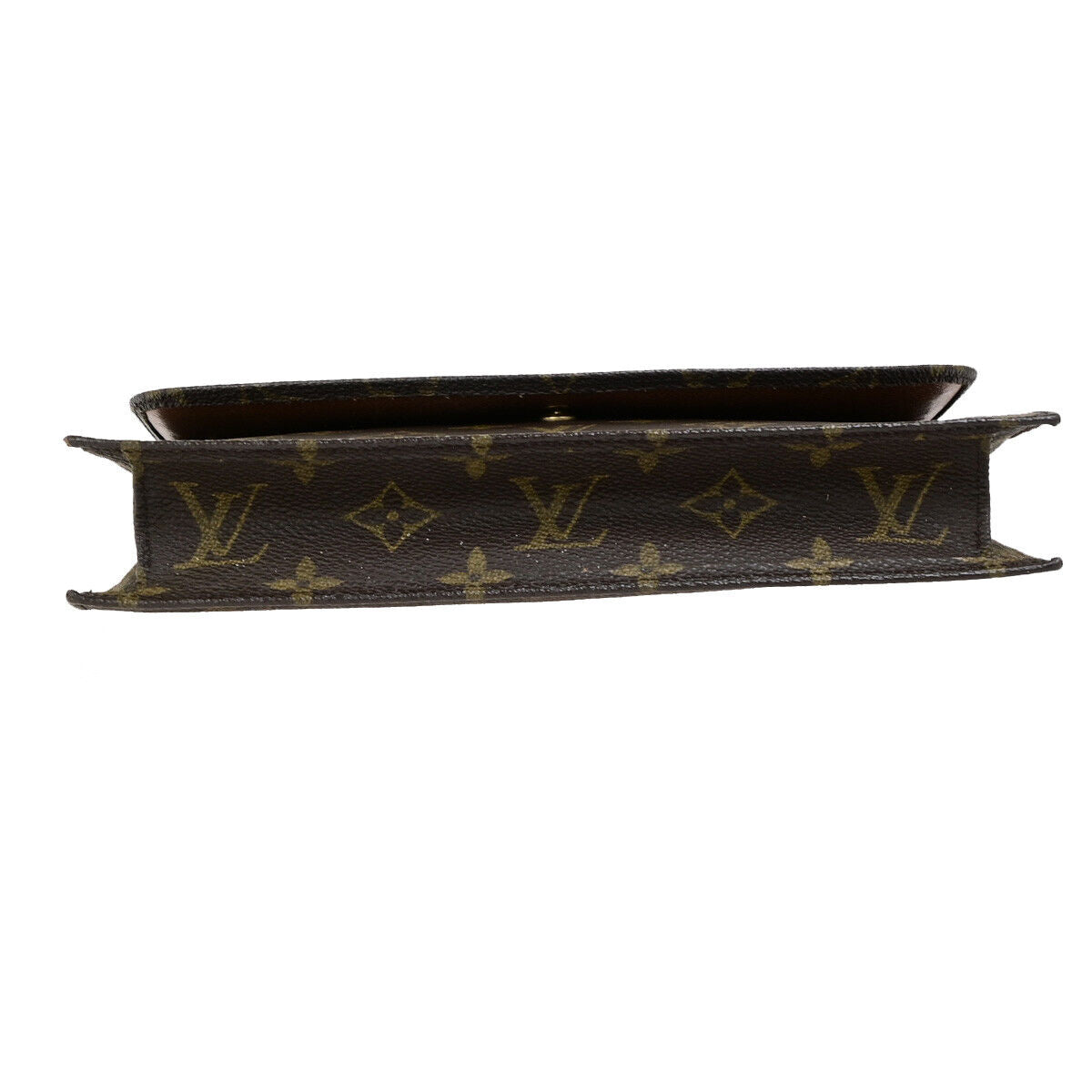 LOUIS VUITTON Pochette Rabat 23 Clutch Hand Bag Monogram Brown M51940 60SJ455