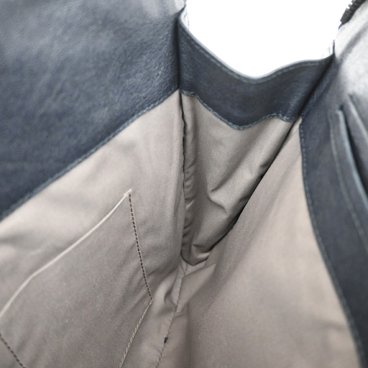 BOTTEGA VENETA Logo Intrecciato Clutch Hand Bag Leather Black BE KI 35YH811