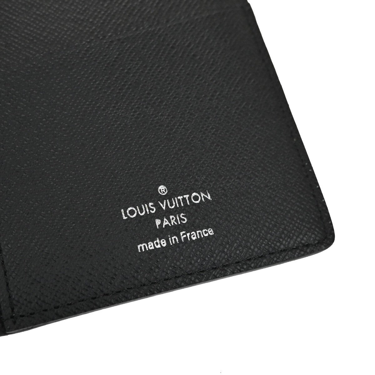 LOUIS VUITTON Brazza Long Bifold Wallet Damier Graphite Black N62665 35YH229