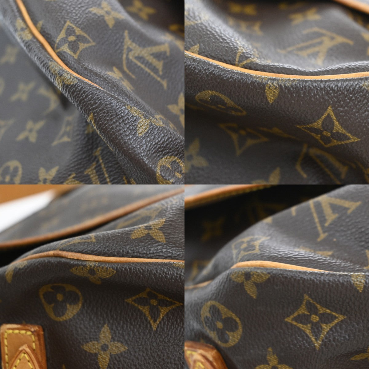 LOUIS VUITTON Saumur 35 Shoulder Bag Monogram Leather BN France M42254 86KB913