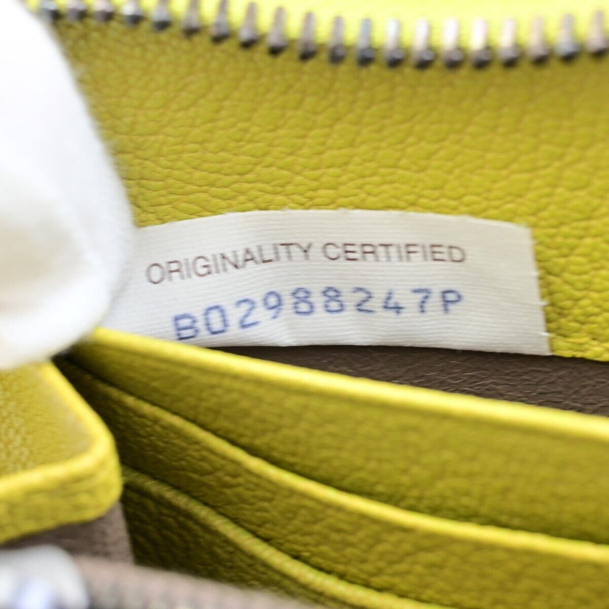 BOTTEGA VENETA Intrecciato Long Zipper Around Wallet Purse Leather Gray 35FB179