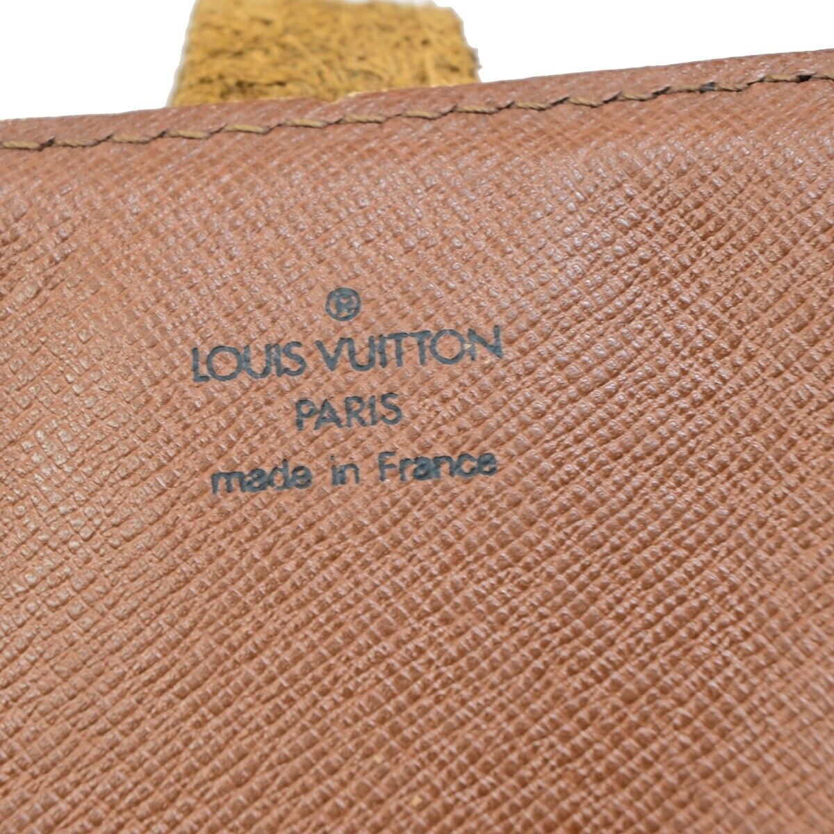 LOUIS VUITTON Cartouchiere GM Shoulder Bag Monogram Leather Brown M51252 65EB522