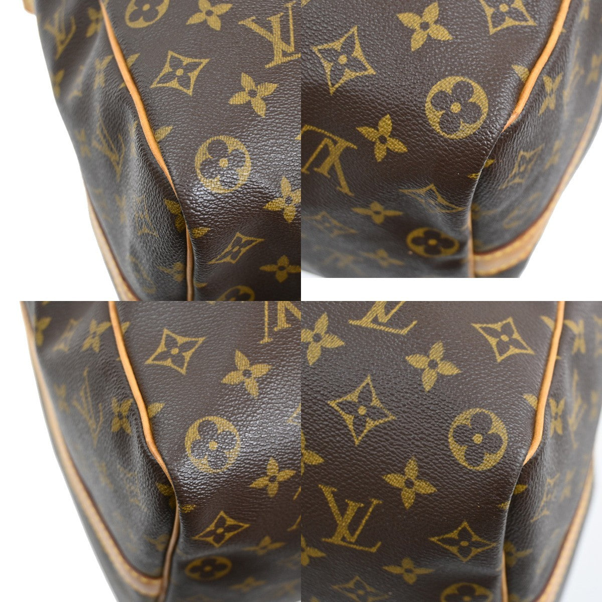 LOUIS VUITTON Keepall Bandouliere 50 2Way Hand Bag Monogram Brown M41416 99EF810