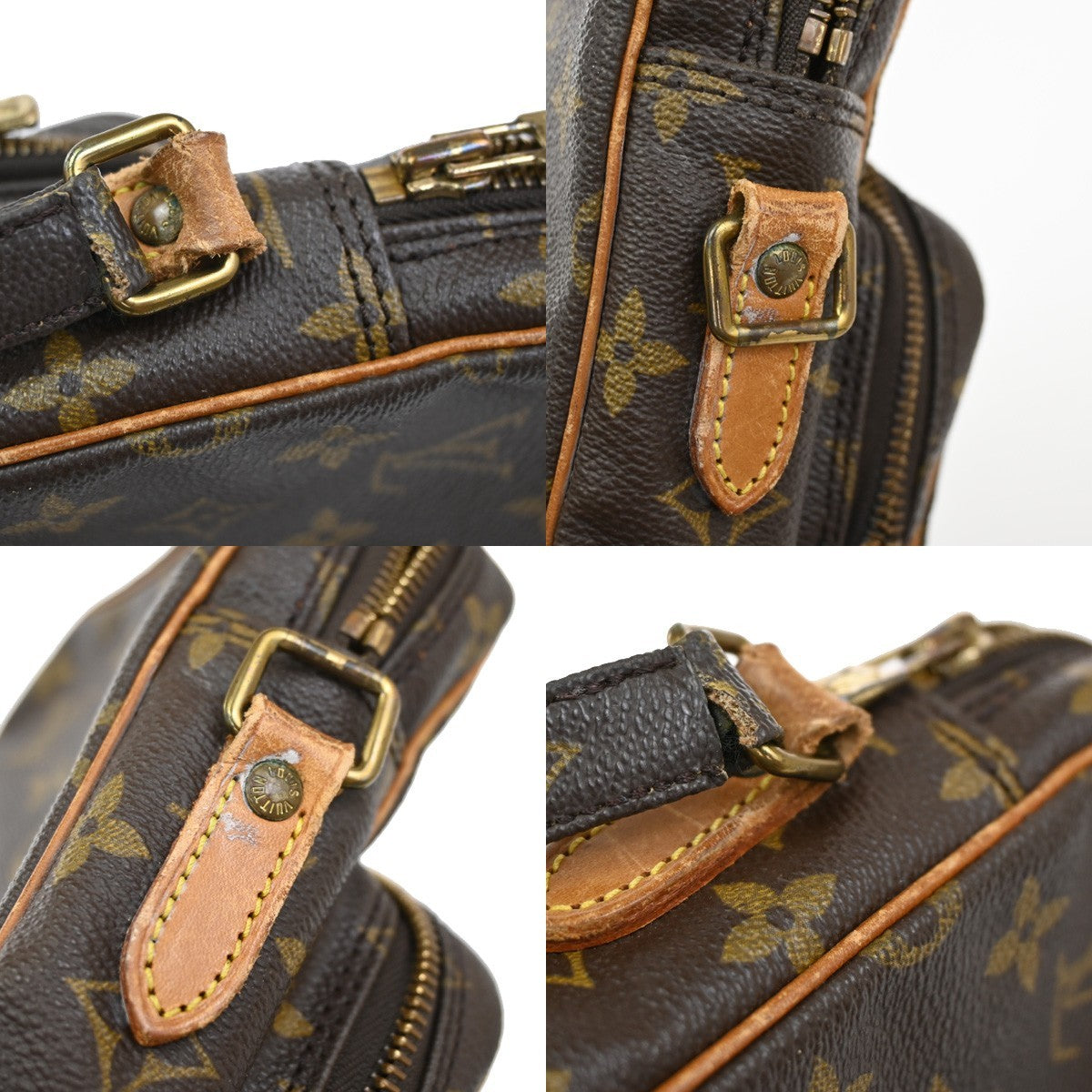 LOUIS VUITTON Amazon Crossbody Shoulder Bag Monogram Leather BN M45236 36YH861