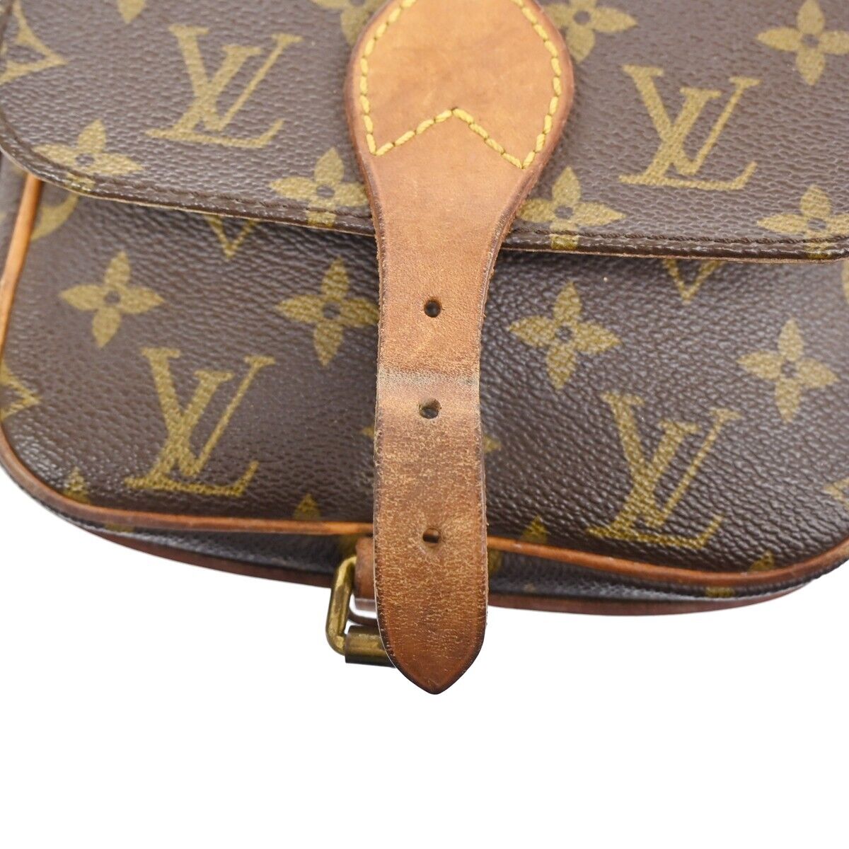 LOUIS VUITTON Mini Cartouchiere Shoulder Bag Monogram Leather BN M51254 35DA049