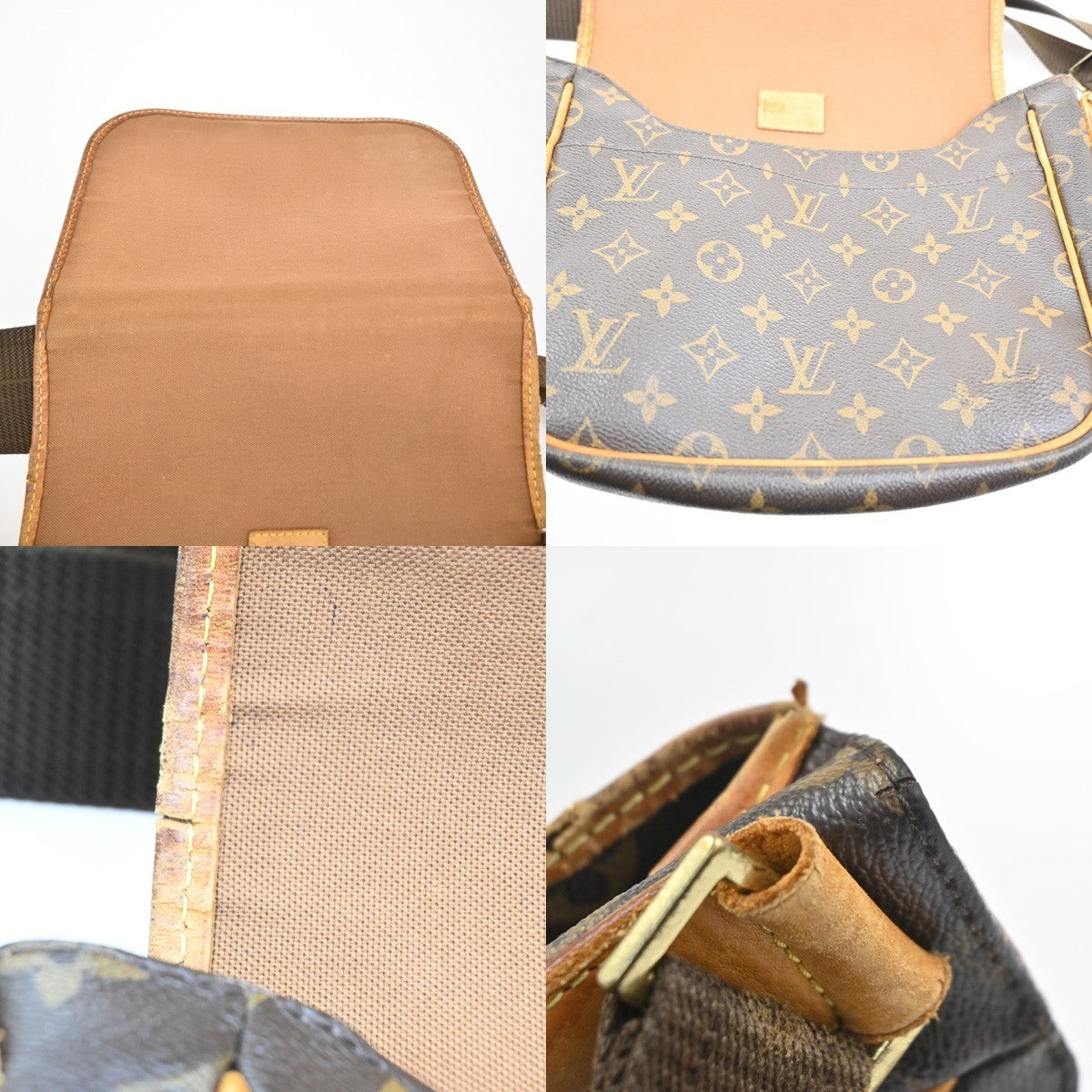 LOUIS VUITTON Messenger Bosphore PM Shoulder Bag Monogram Leather M40106 33MA388