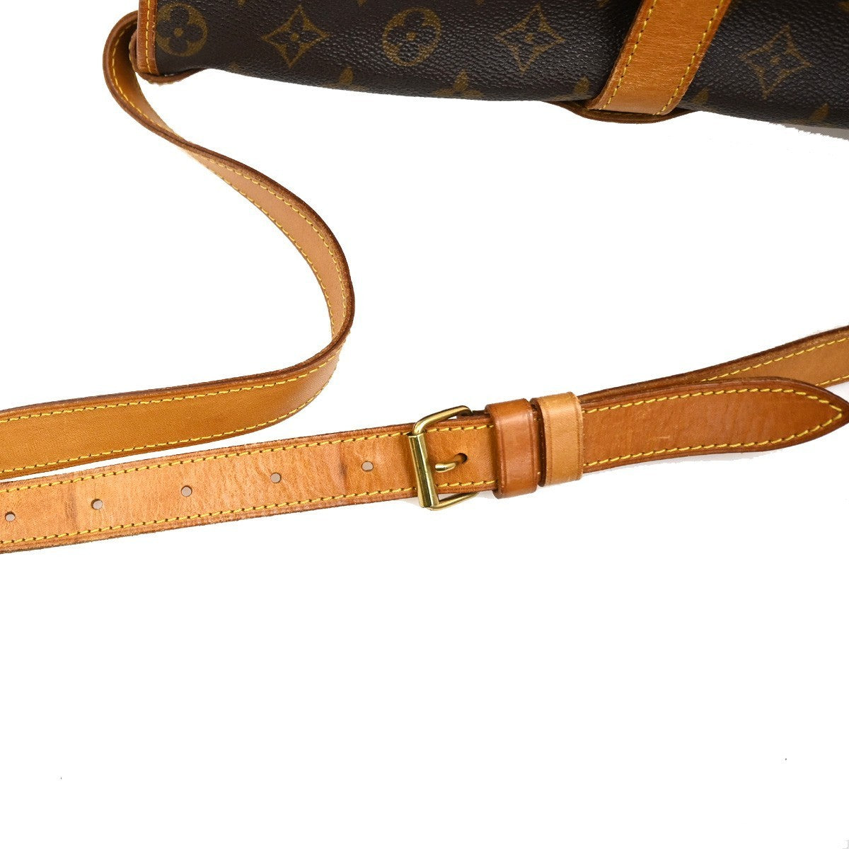 LOUIS VUITTON Saumur 35 Shoulder Bag Monogram Leather BN France M42254 74MA058