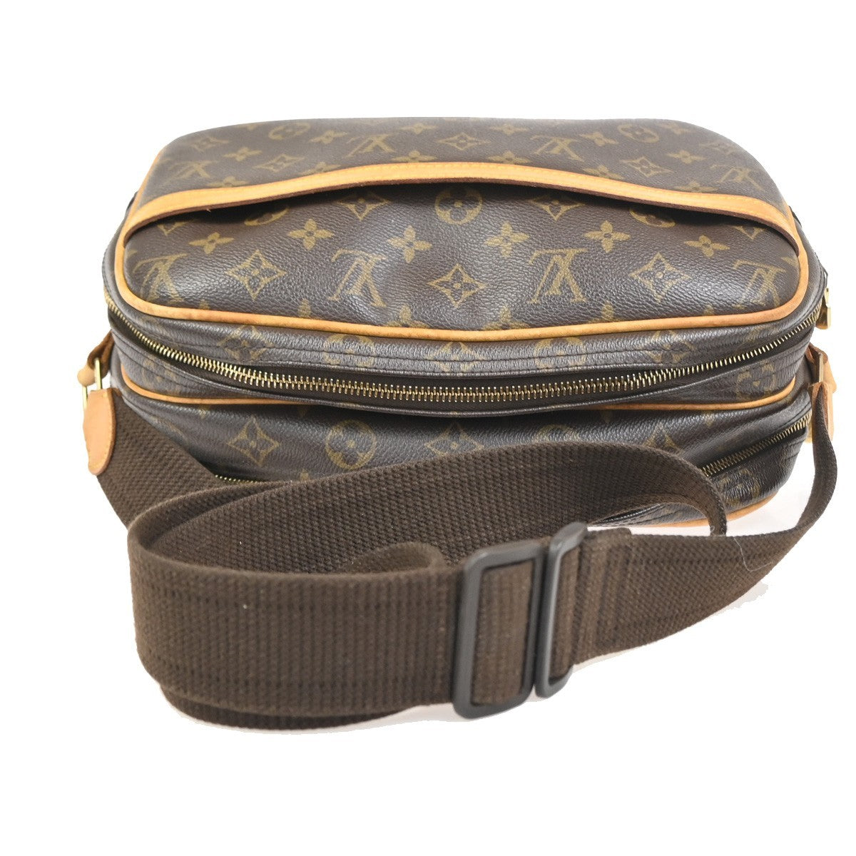 LOUIS VUITTON Reporter PM Crossbody Shoulder Bag Monogram Leather M45254 76TA597