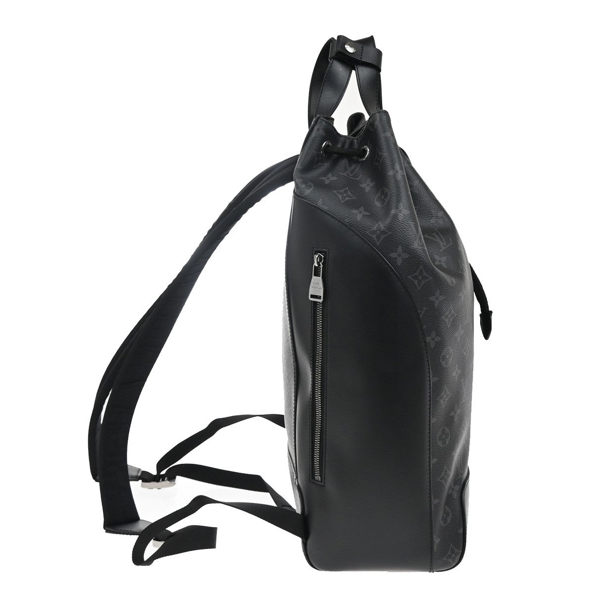 LOUIS VUITTON Explorer Backpack Bag Monogram Eclipse Leather BK M40527 691RL414
