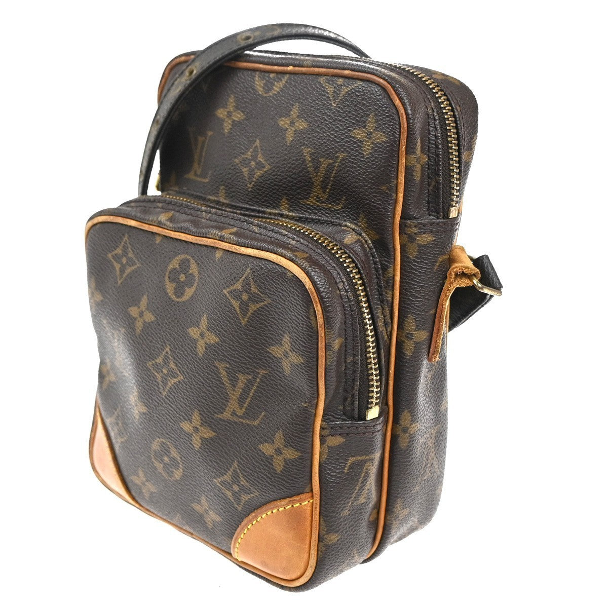 LOUIS VUITTON Amazon Crossbody Shoulder Bag Monogram Leather BN M45236 32KC420
