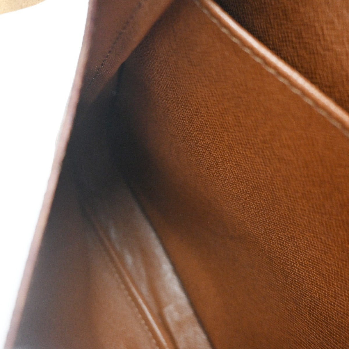 LOUIS VUITTON Cartouchiere GM Shoulder Bag Monogram Leather Brown M51252 77CA744