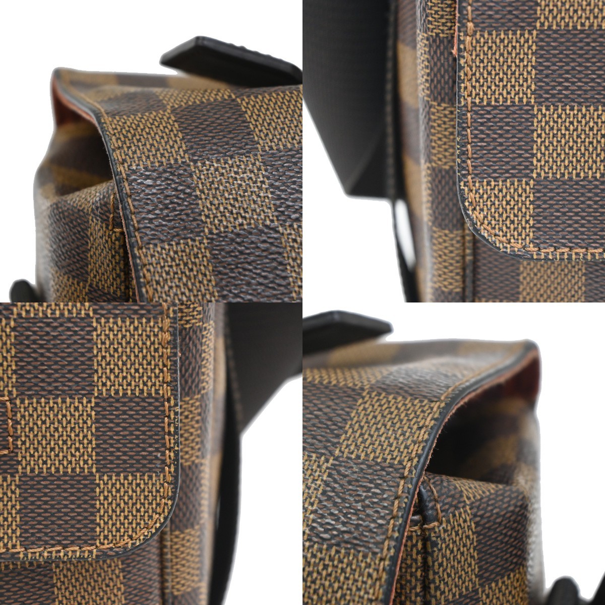LOUIS VUITTON Broadway Satchel Shoulder Bag Damier Ebene Leather N42270 16KC885
