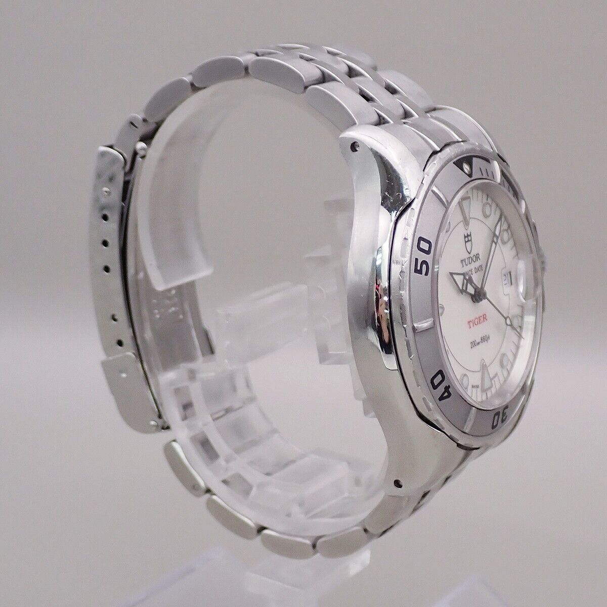 TUDOR Prince Date Hydronaut TIGER 40mm Watch Stainless Steel Ref.89190 620RK951
