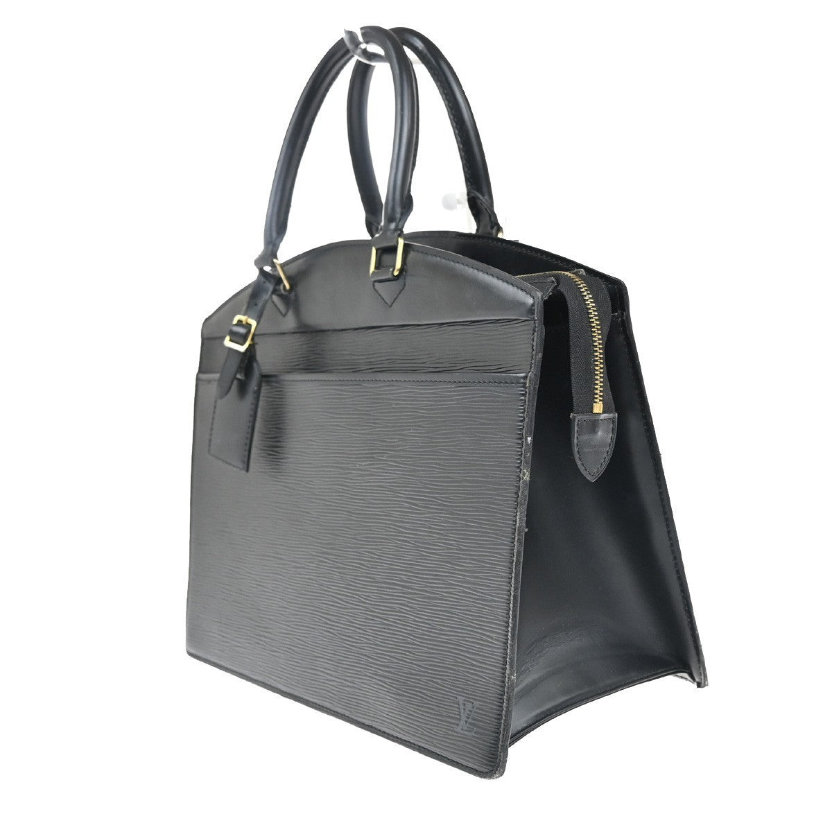 LOUIS VUITTON LV Logo Riviera Hand Bag Epi Leather Black France M48182 30MA263
