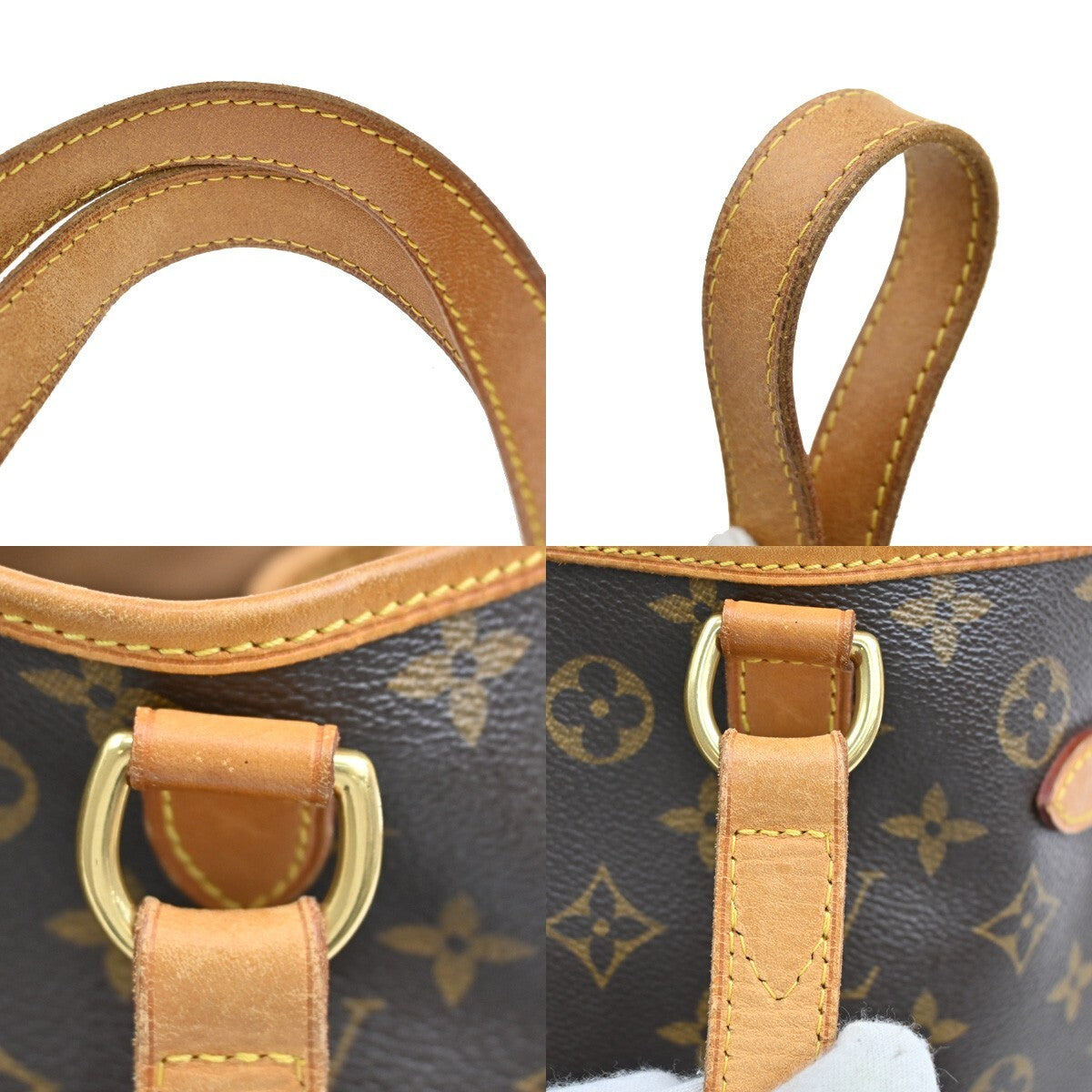 LOUIS VUITTON Batignolles Horizontal Shoulder Bag Monogram Brown M51154 75EE324