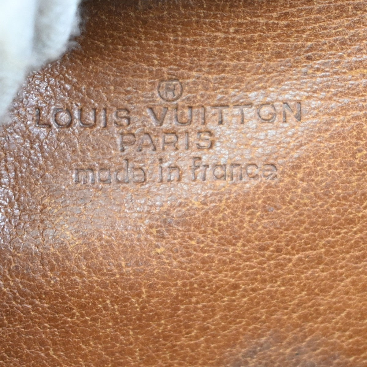 LOUIS VUITTON Petit Marceau Shoulder Bag Monogram Leather Brown M40264 04KB525
