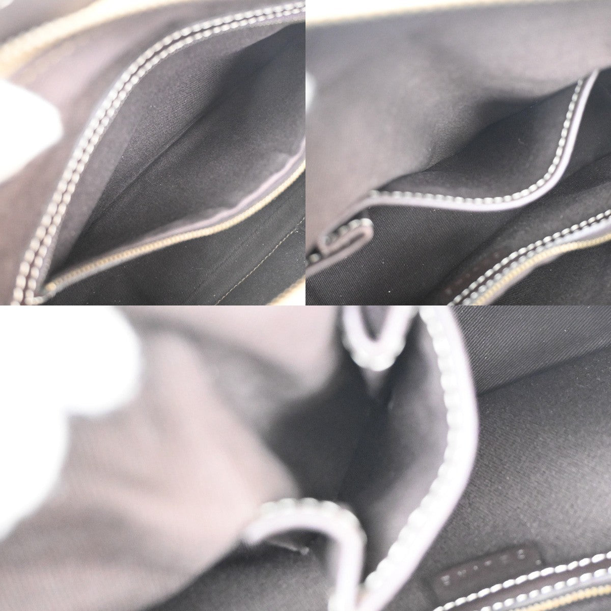 CELINE C Macadam Pattern Shoulder Hand Bag Suede Leather BE BN Italy 62MA618