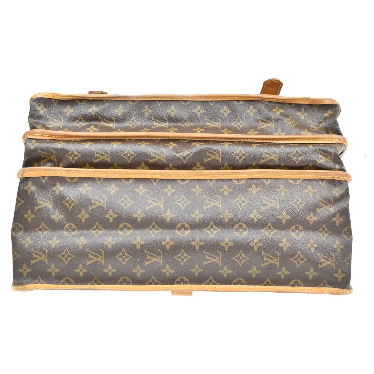 LOUIS VUITTON Sac Kleber 2way Hand Bag Monogram Leather Brown M58122 30MA642