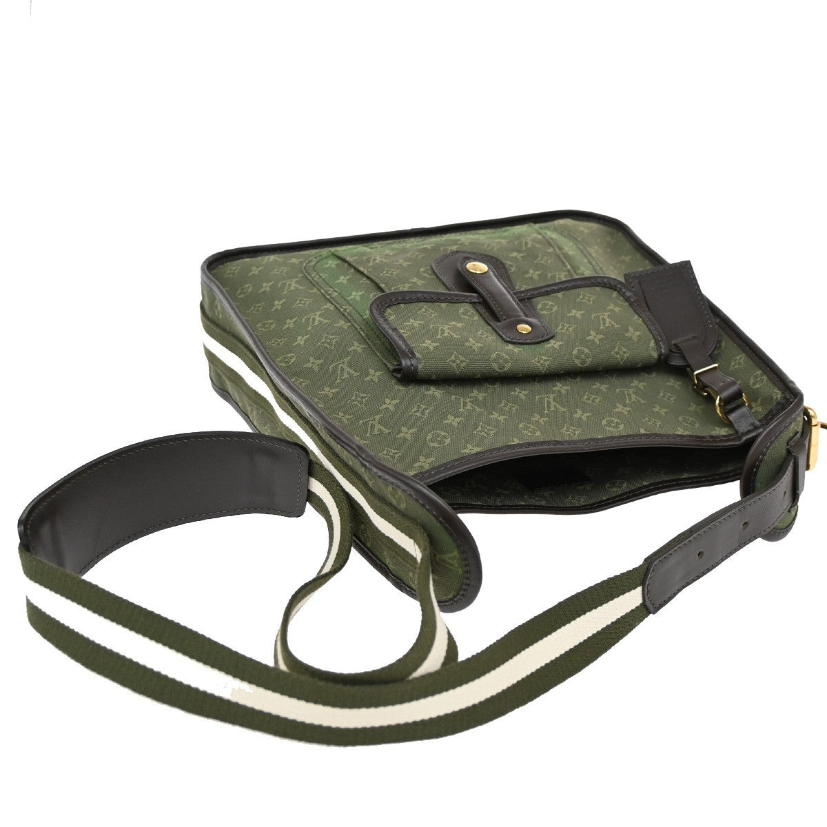 LOUIS VUITTON Marie Kate Shoulder Bag Monogram Mini Canvas Khaki M92322 35KB613