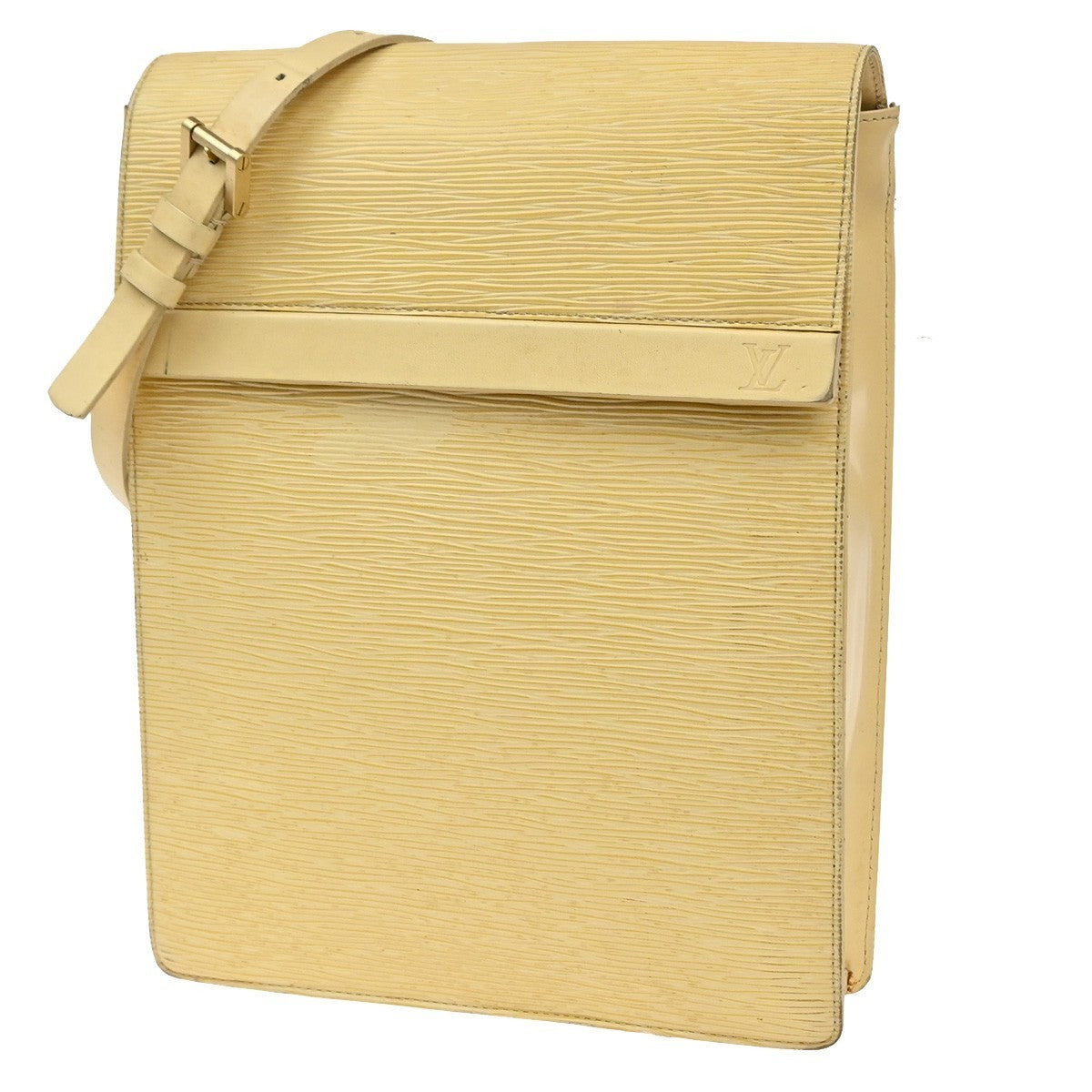 LOUIS VUITTON Ramatuelle Flap Shoulder Bag Epi Leather Vanilla M5247A 04MA081