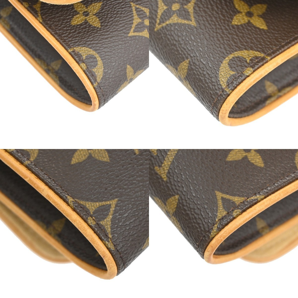 LOUIS VUITTON Pochette Twin GM 2Way Shoulder Bag Monogram Brown M51852 86KC982