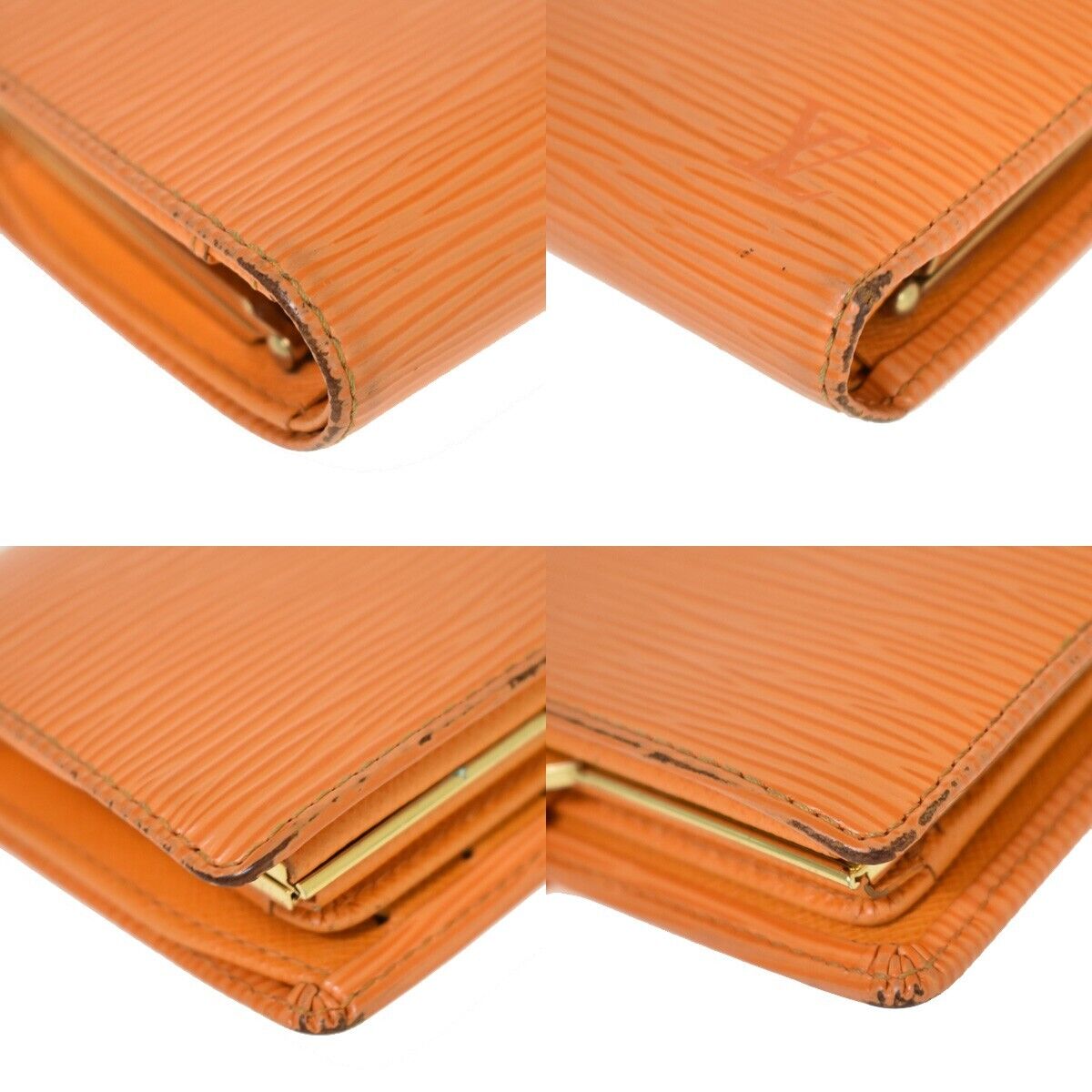 LOUIS VUITTON Portefeuille Viennois Bifold Wallet Epi Leather OE M6324H 01JH707