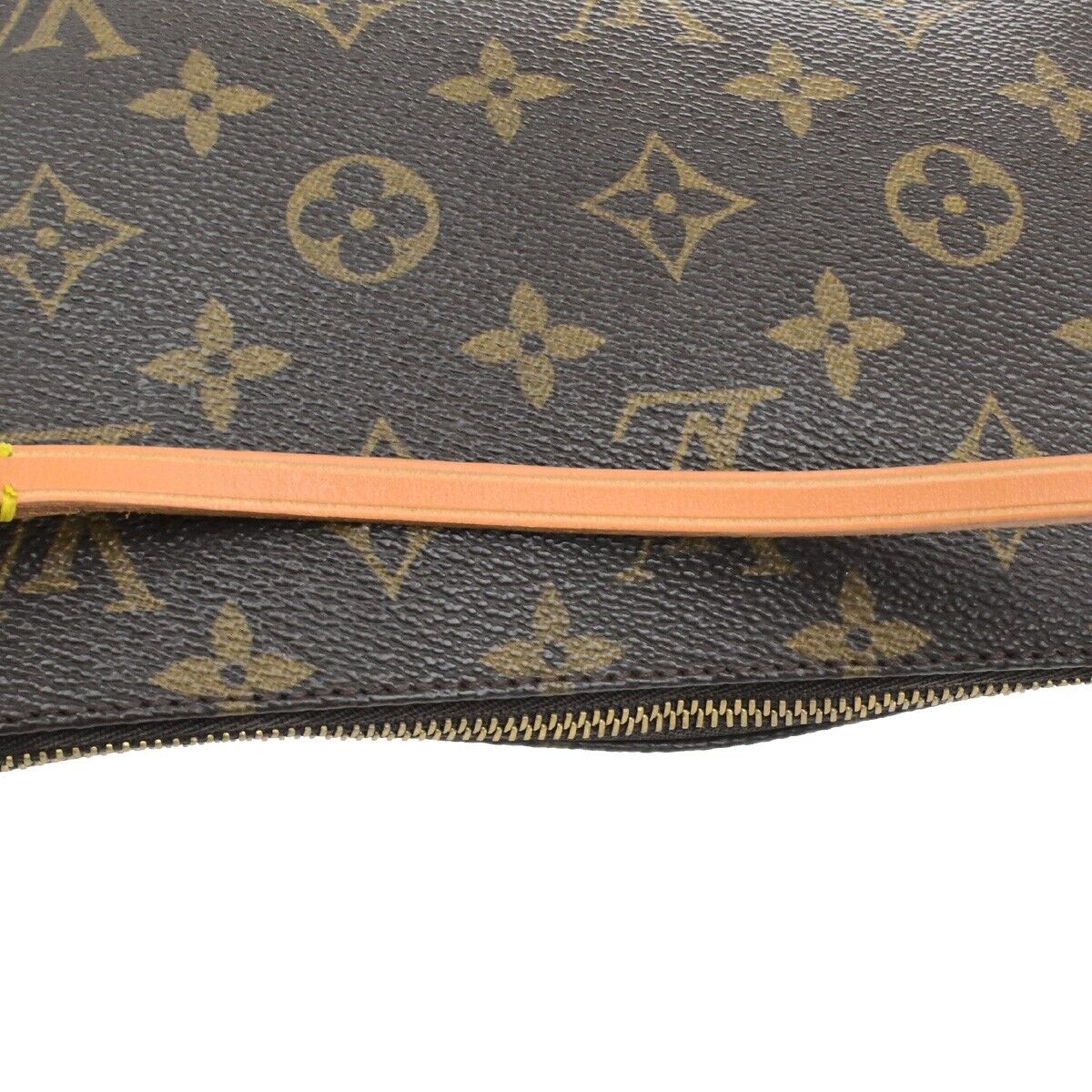 LOUIS VUITTON Pochette Accessoires Hand Bag Monogram Leather BN M51980 82EE115