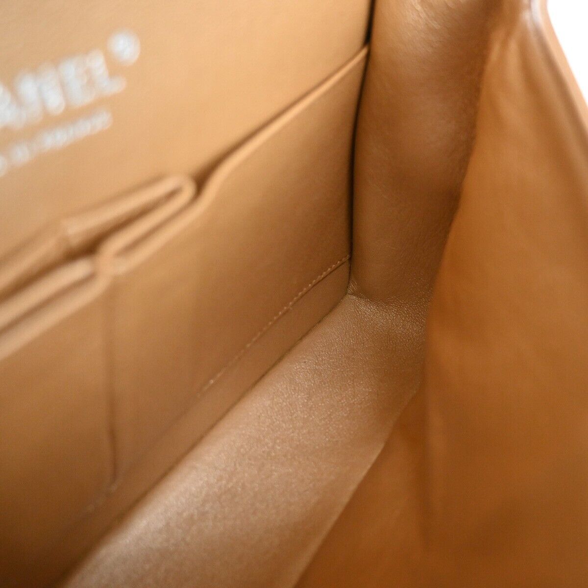 CHANEL CC Matelasse 25 Double Flap Chain Shoulder Bag Caviar Leather 6083LC452