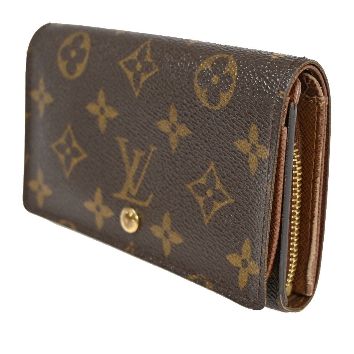 LOUIS VUITTON Porte Monnaie Billets Tresor Bifold Wallet Monogram M61730 66SH502